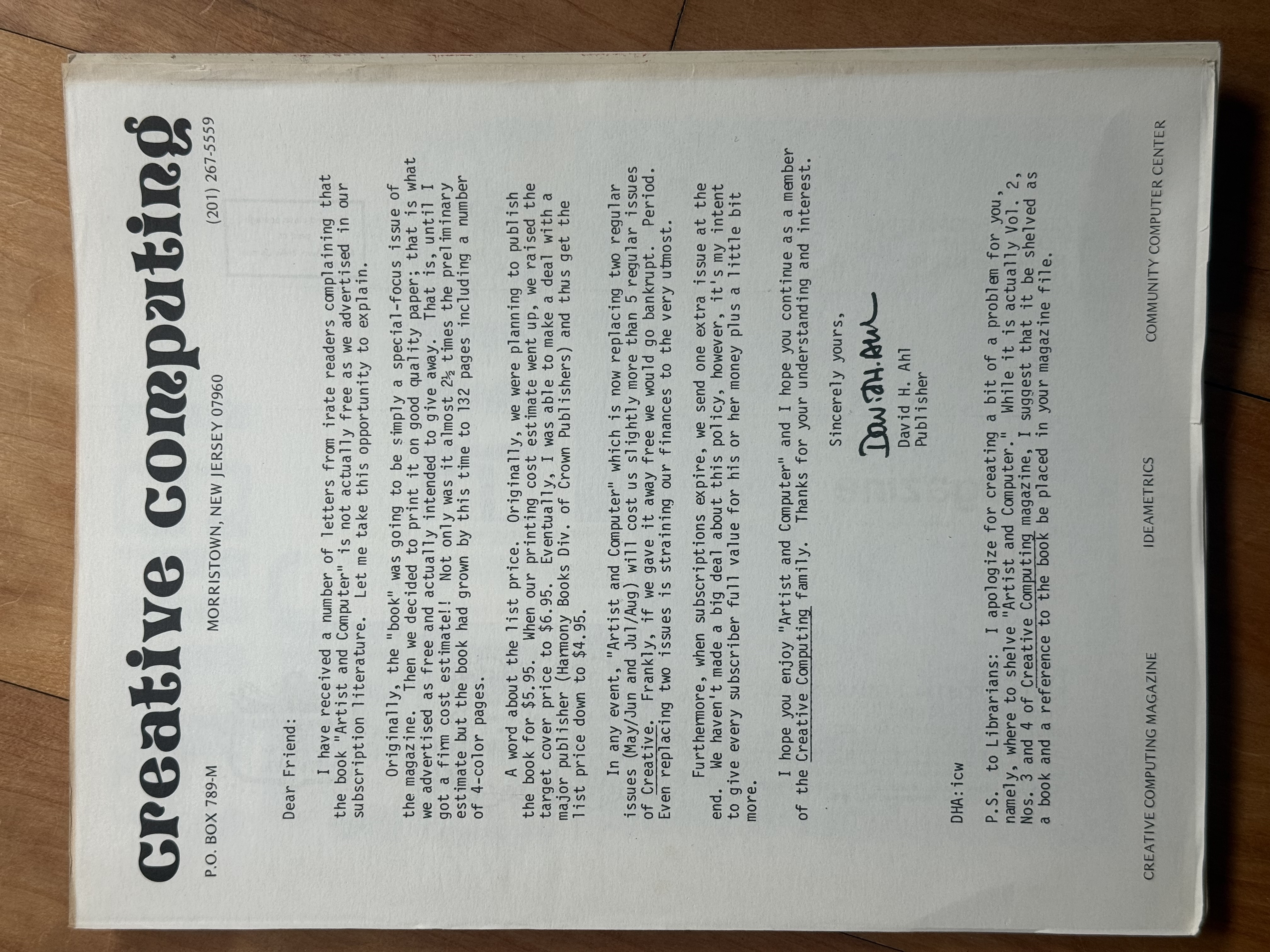 letter