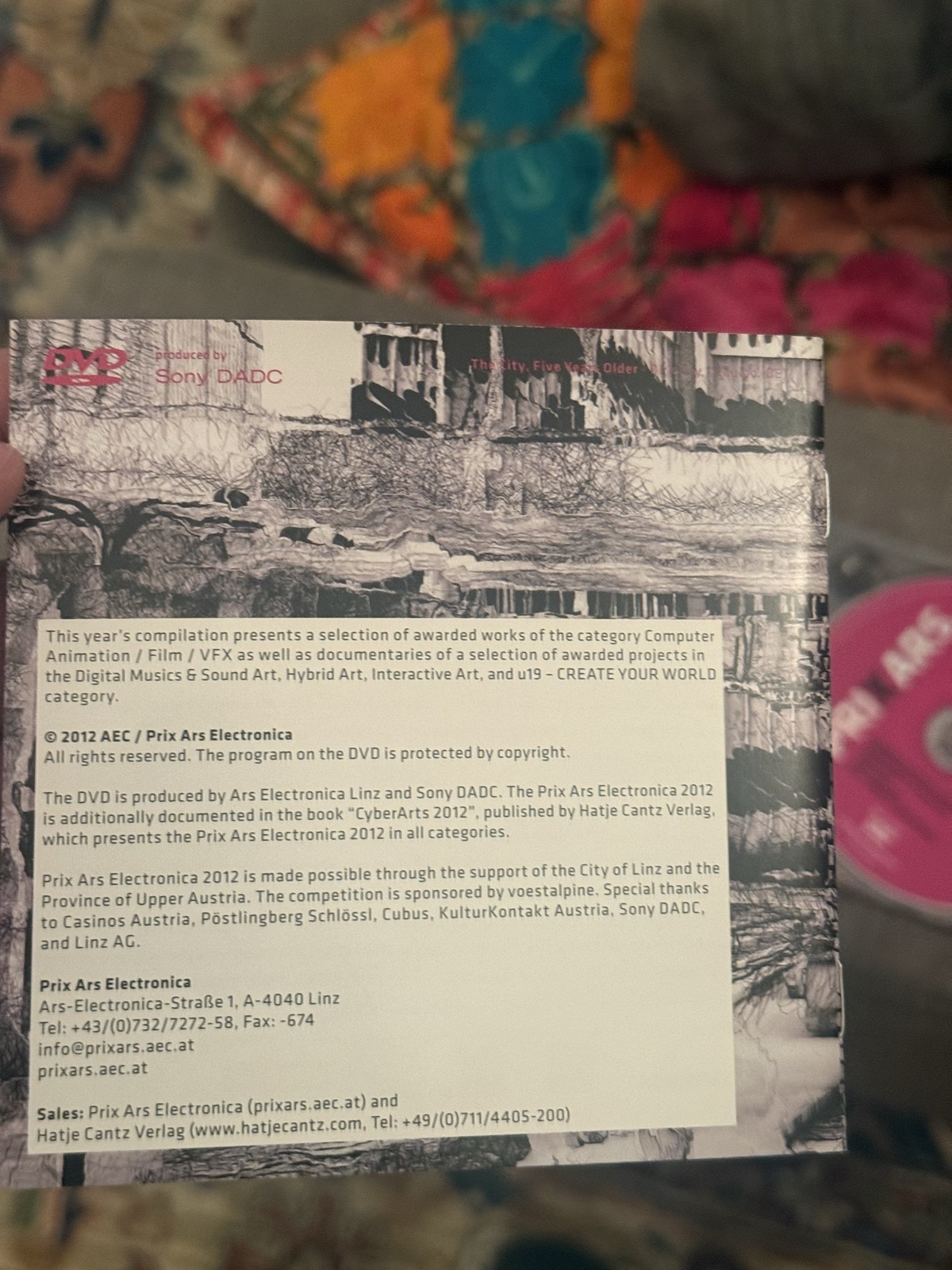 DVD sleeve (back)