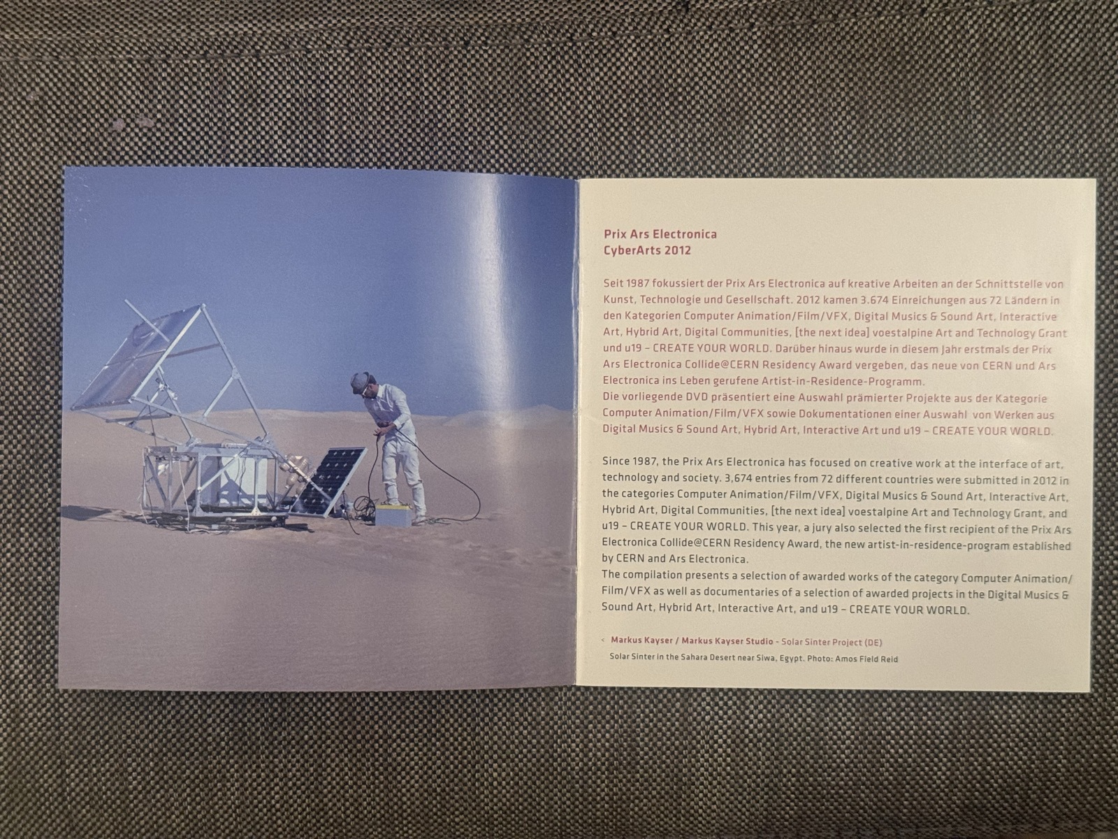 booklet — Prix Ars Electronica 2012 intro