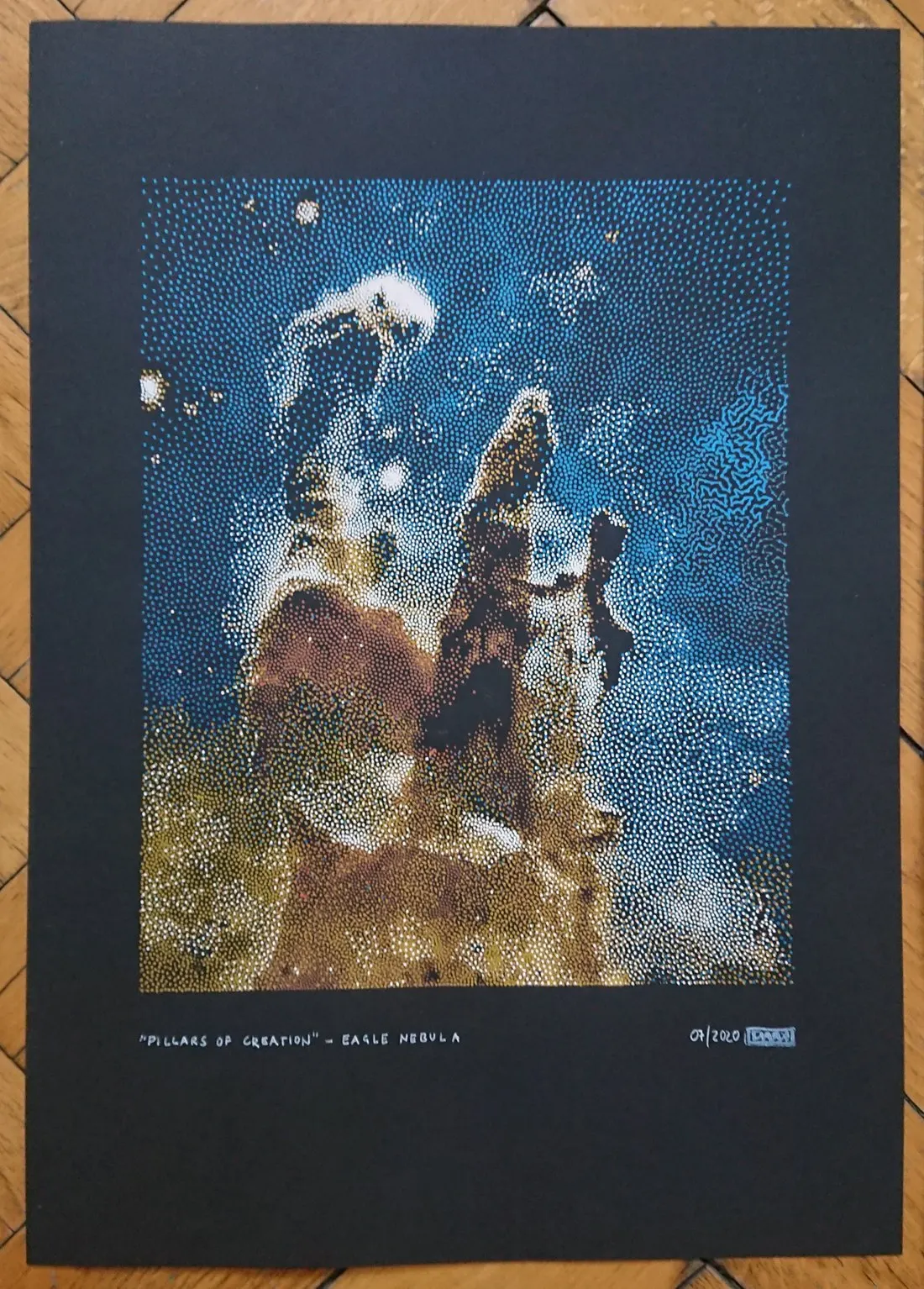 Pillars of Creation-Eagle Nebula #2/5 by Daniela Kröhnert