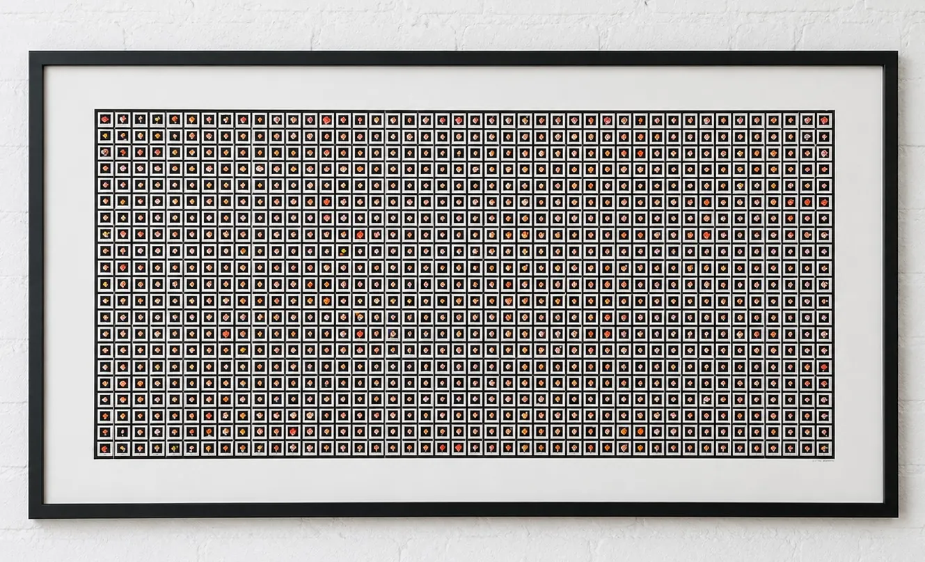 1020 Tulips by Anna Ridler