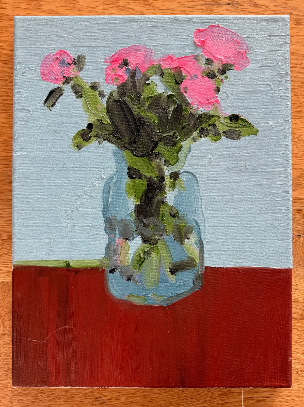 Pink Roses by Andee Collard