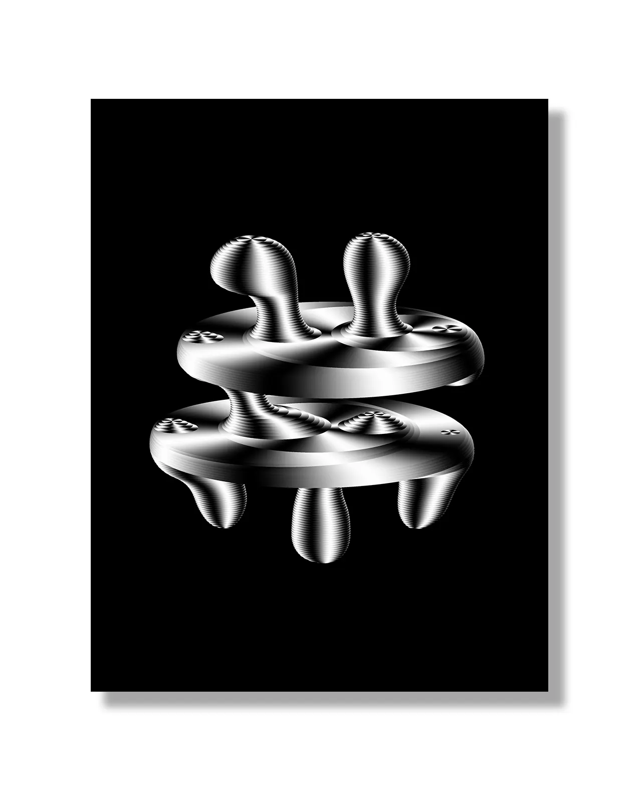 Blob Circle Study #1 by Zach Lieberman