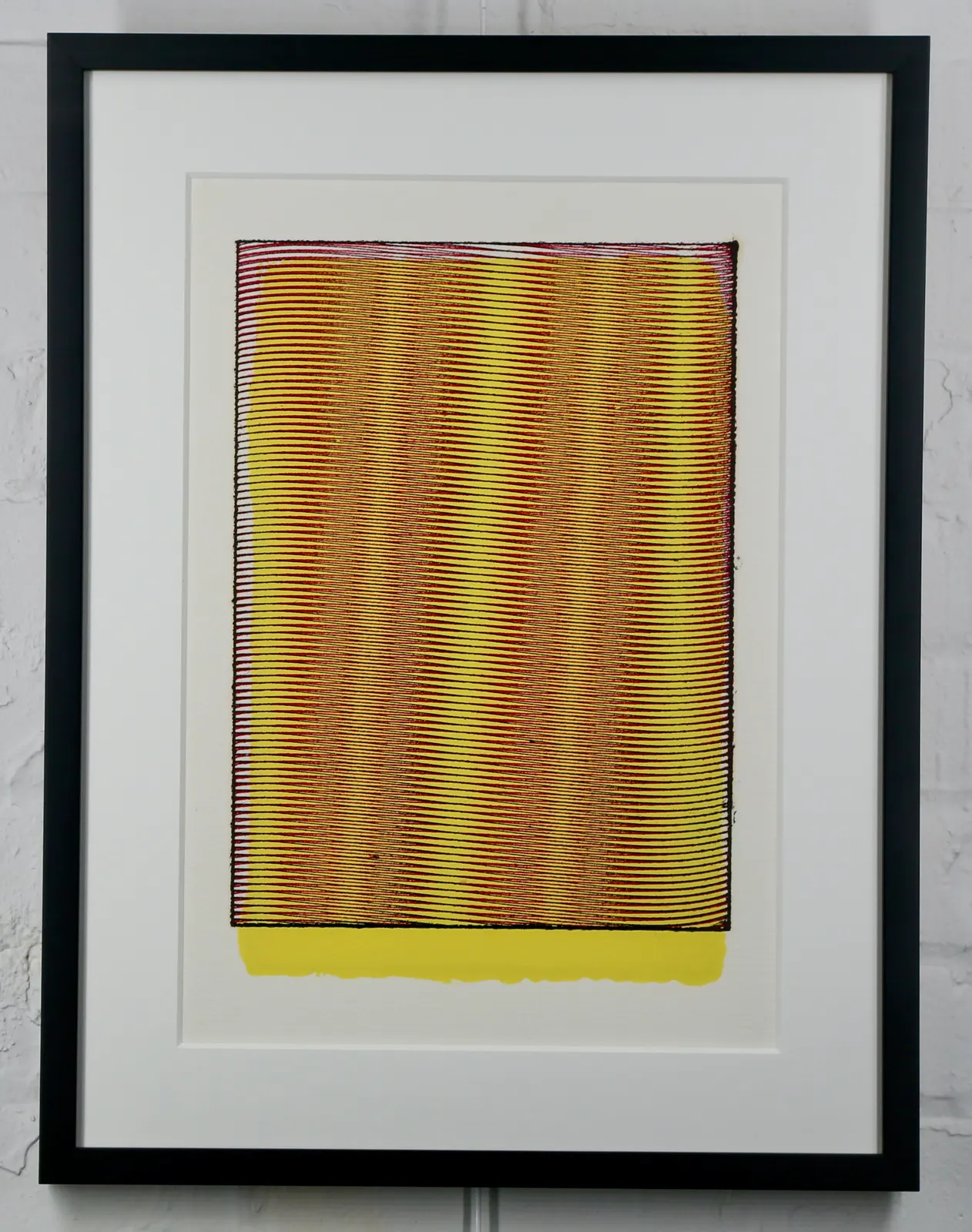 Untitled Moiré Drawing by Vincent Pidone