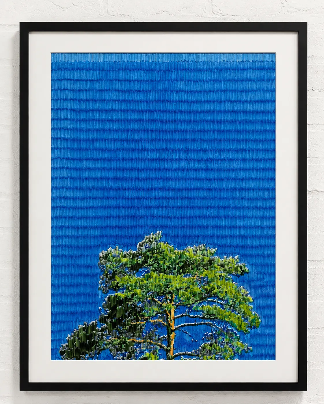 Plotter Painting 2 by Kristoffer Nordgren