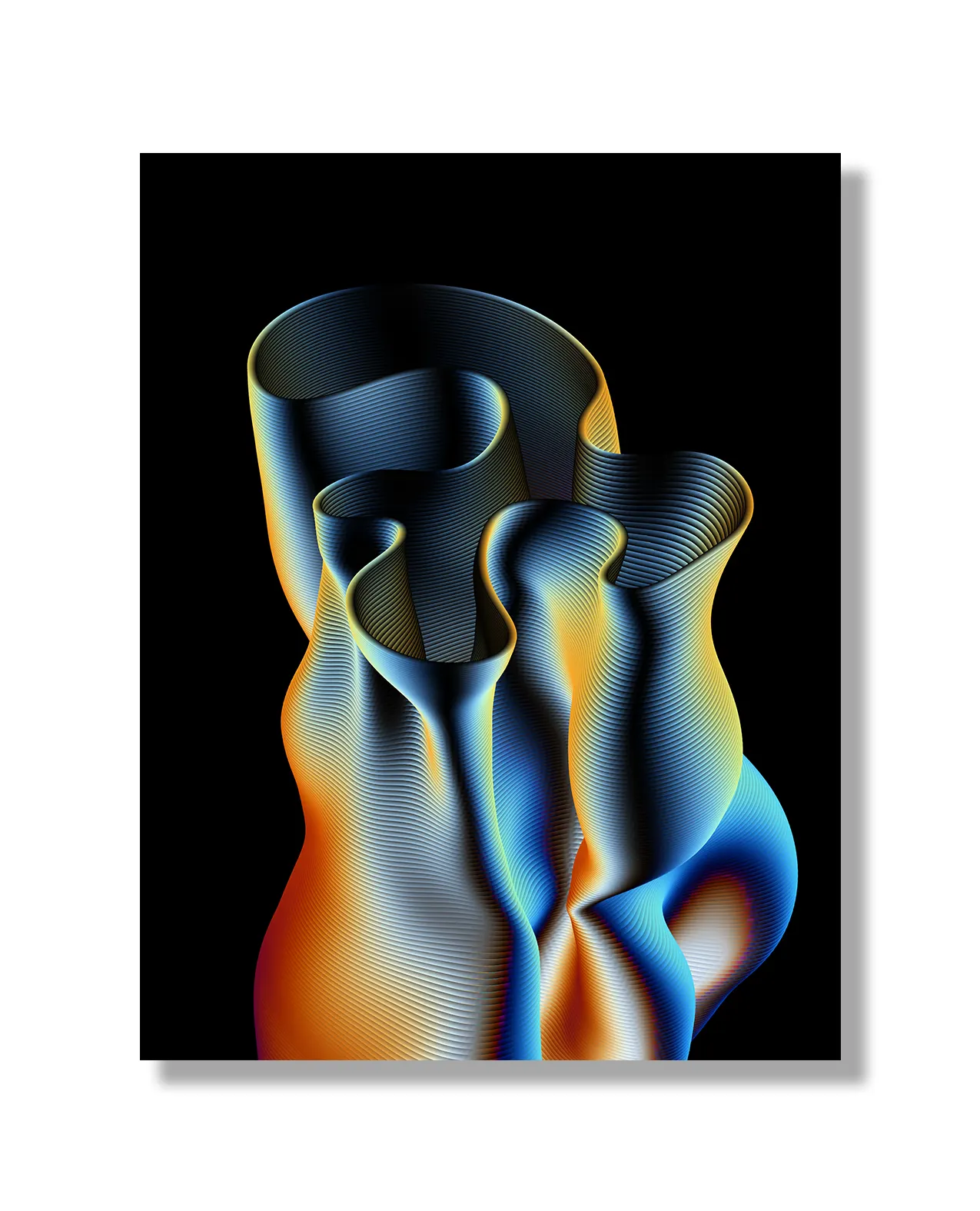 extruded blob #1 by Zach Lieberman