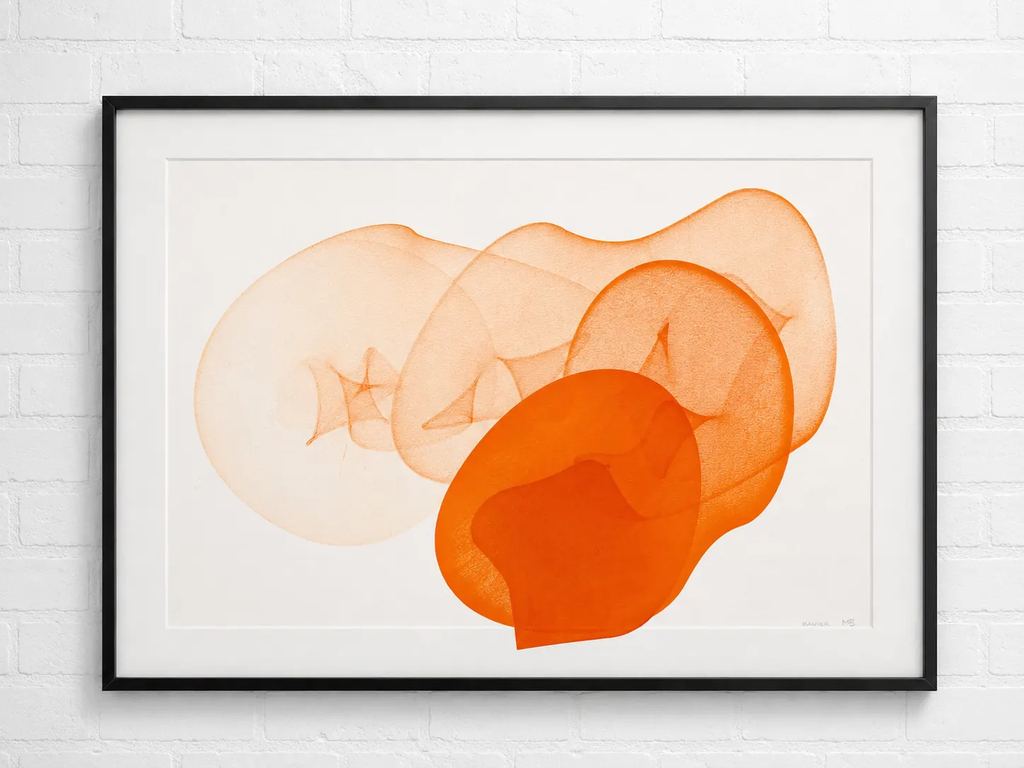 Orange Crescendo by Martin Bauer