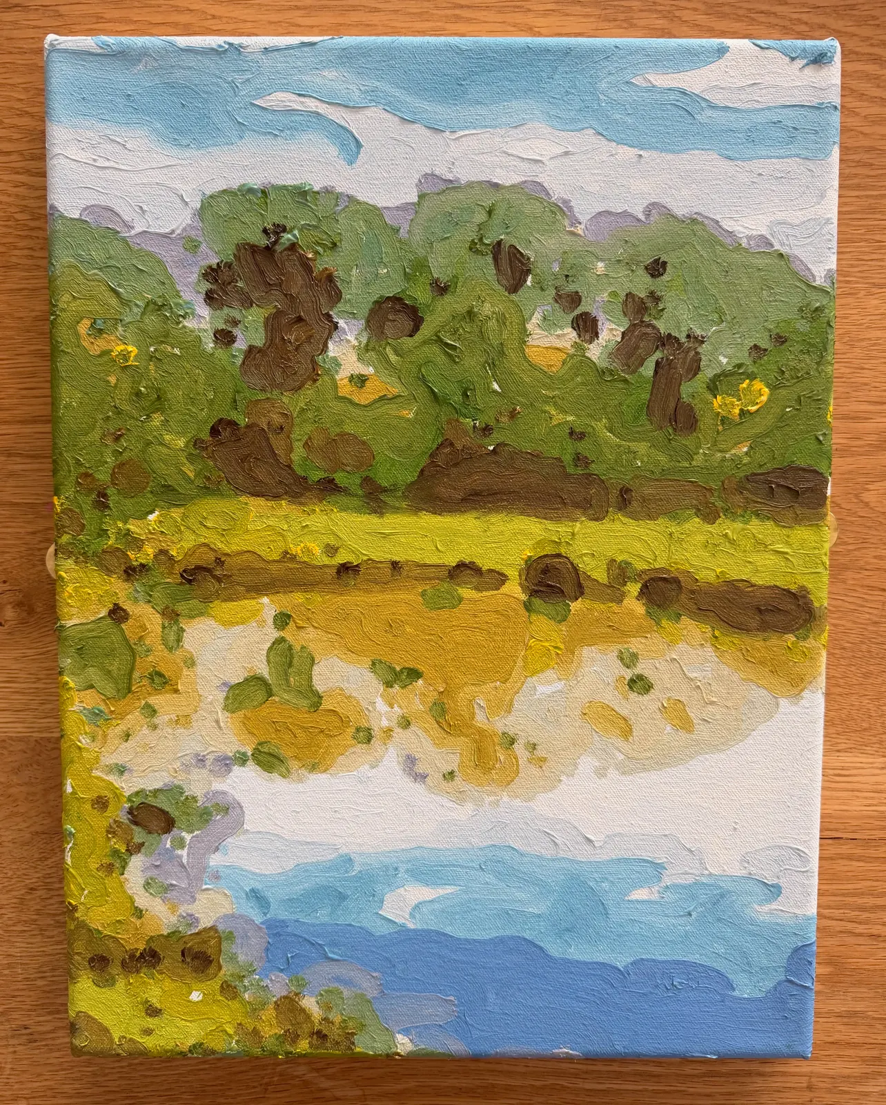 Smithills Pond by Andee Collard