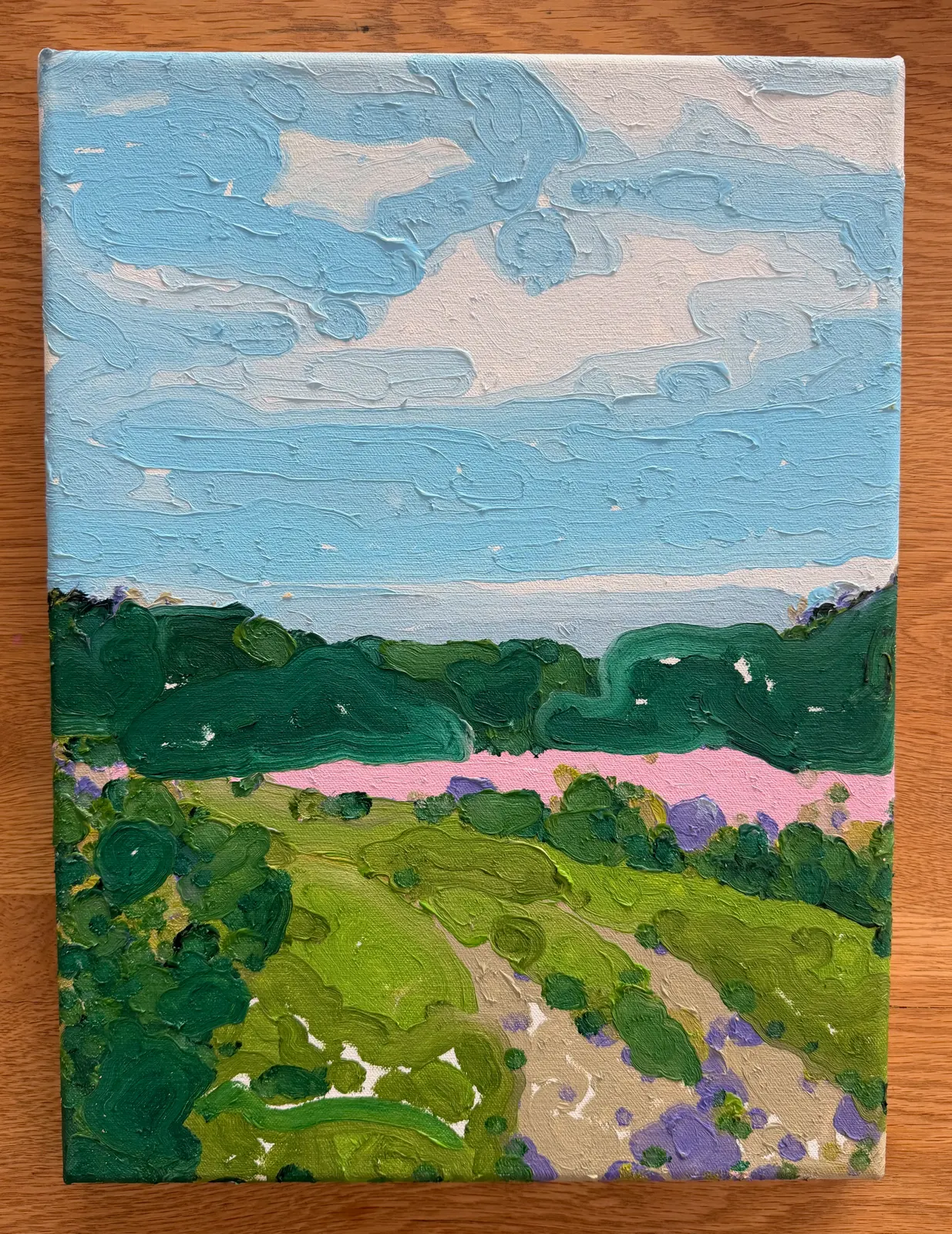 Road Towards Manchester by Andee Collard
