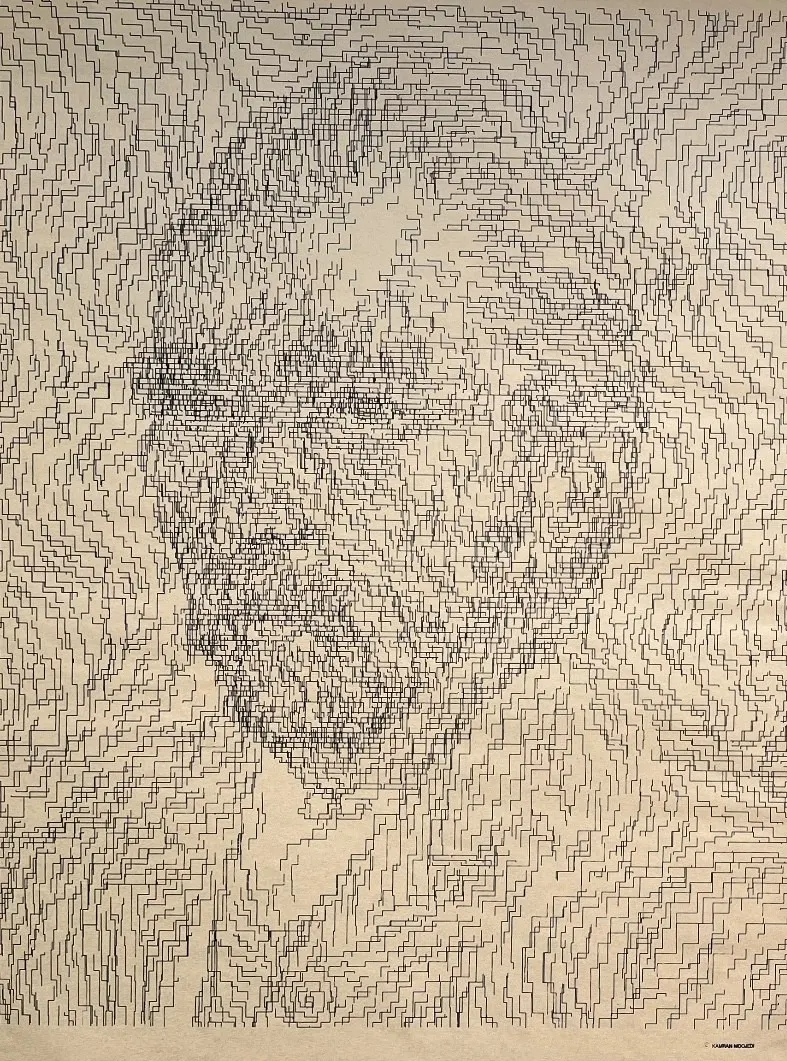 Untitled (Van Gogh) I by Kamran Moojedi