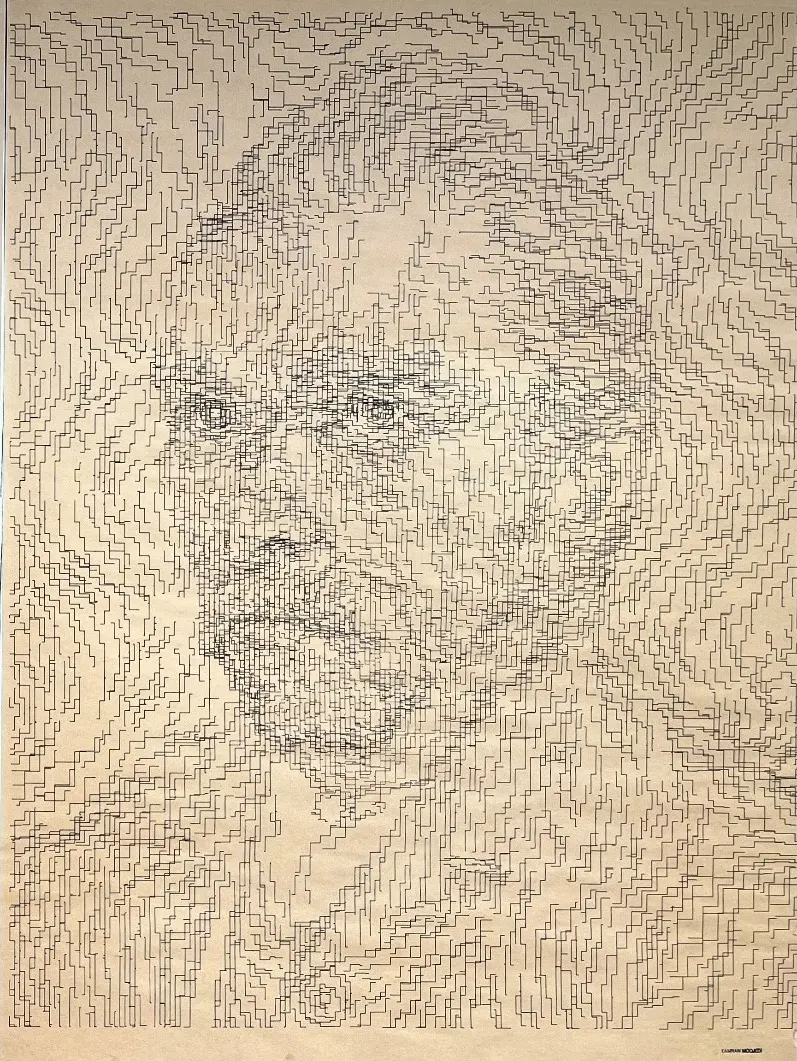 Untitled (Van Gogh) II by Kamran Moojedi