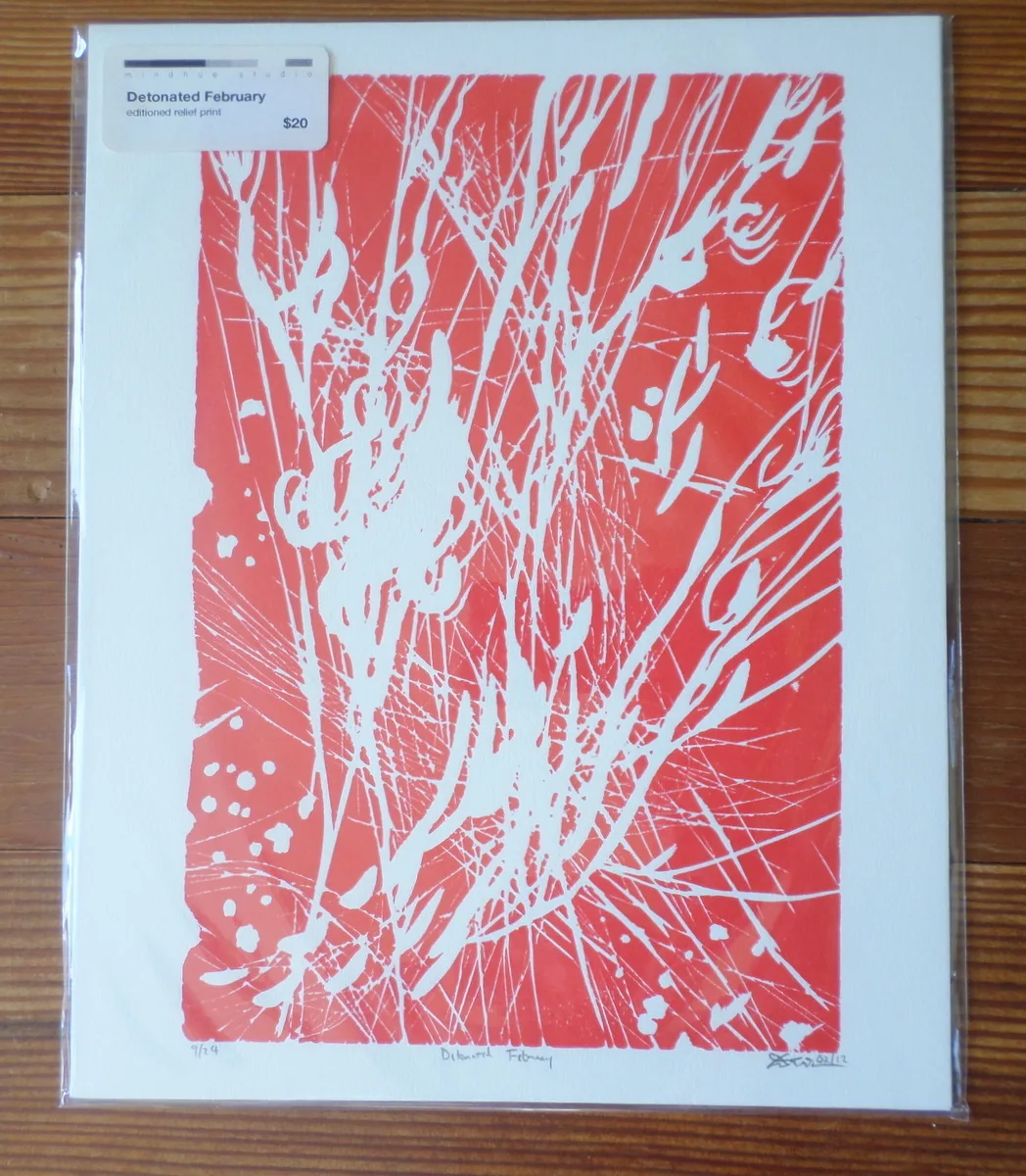 Detonated February by Ted Ollier