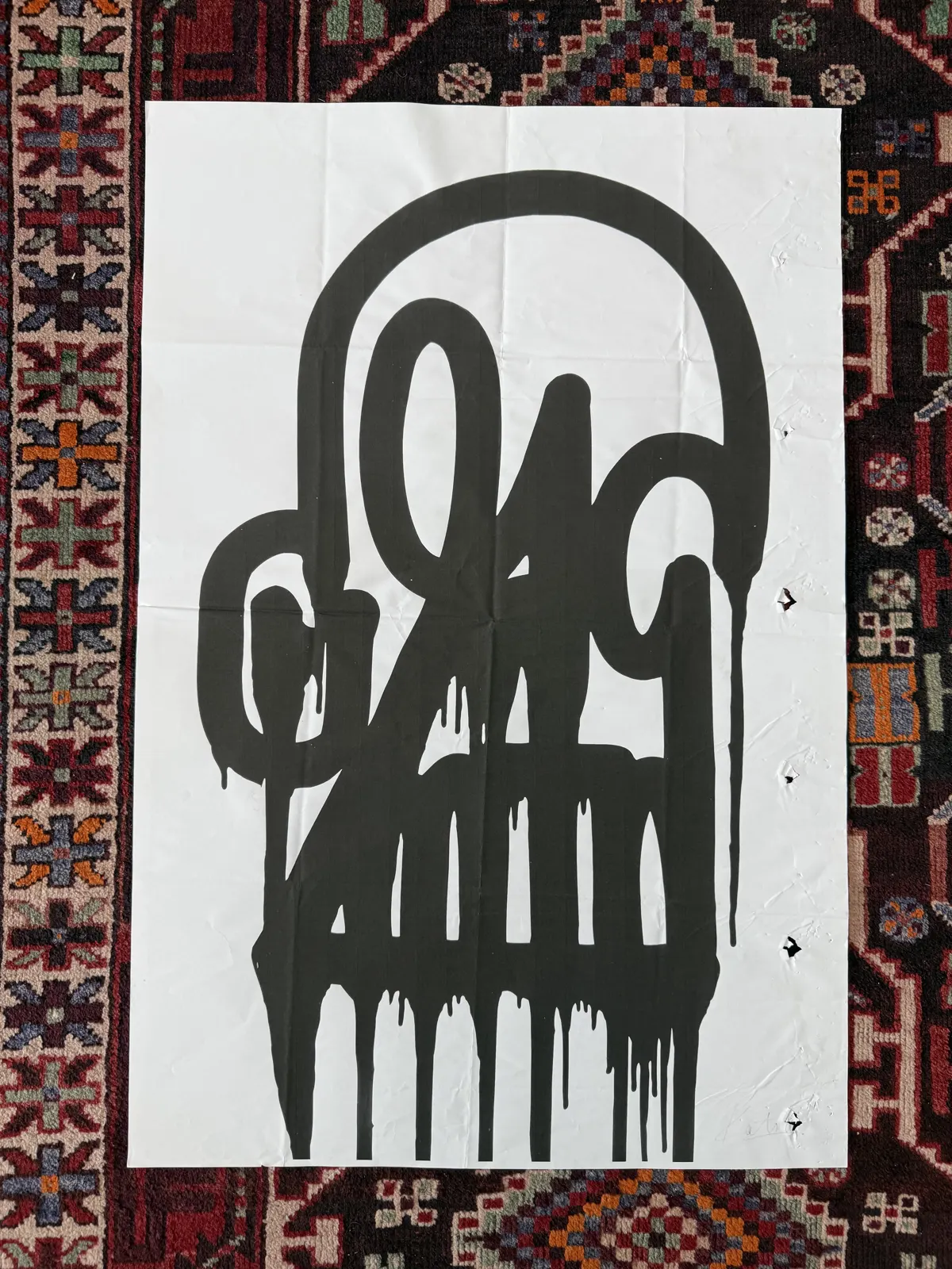 Untitled (Skull) by KATSU