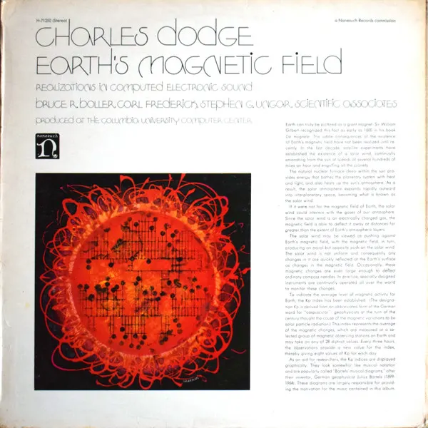 Earth's Magnetic Field by Charles Dodge