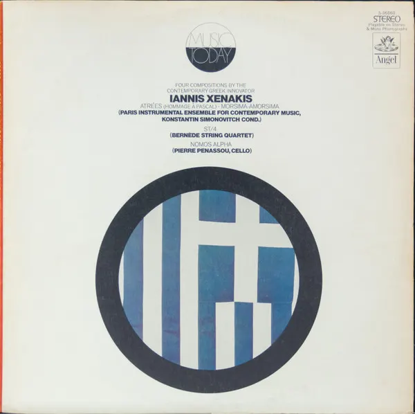 Atrées / Morsima-Amorsima / ST/4 / Nomos Alpha by Iannis Xenakis