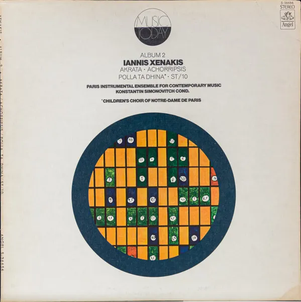 Album 2: Akrata / Achorripsis / Polla Ta Dhina / ST/10 by Iannis Xenakis