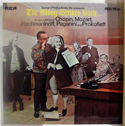 The Moog Strikes Bach... (To Say Nothing Of Chopin, Mozart, Rachmaninoff, Paganini And Prokofieff) by Hans Wurman