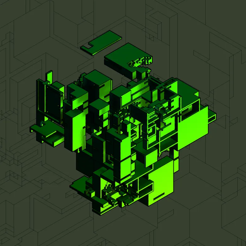 Isofrag generator series I #367 by wblut
