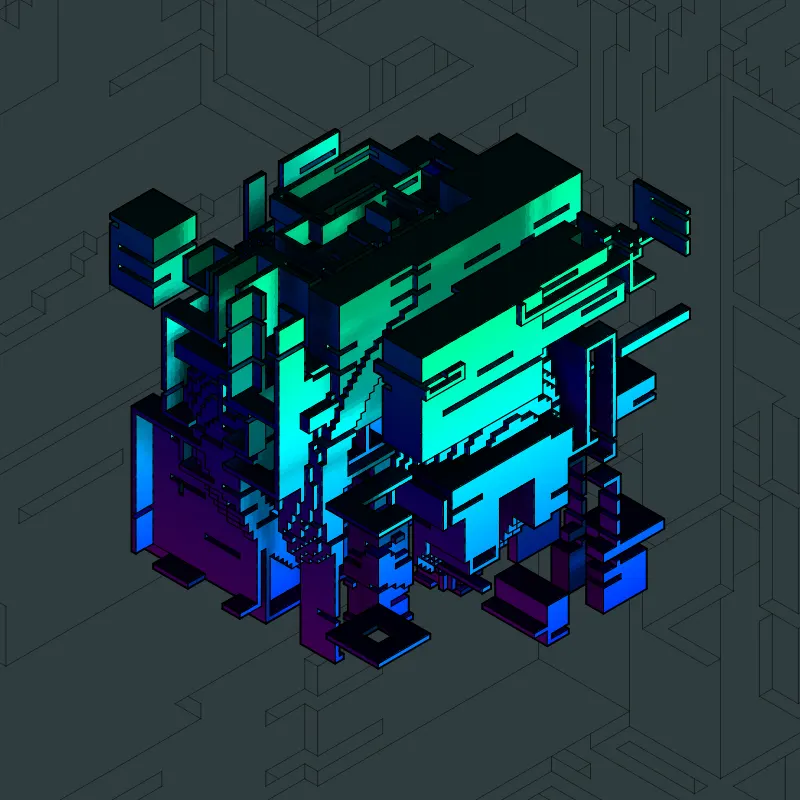 Isofrag generator series I #385 by wblut