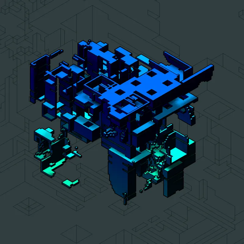 Isofrag generator series I #440 by wblut