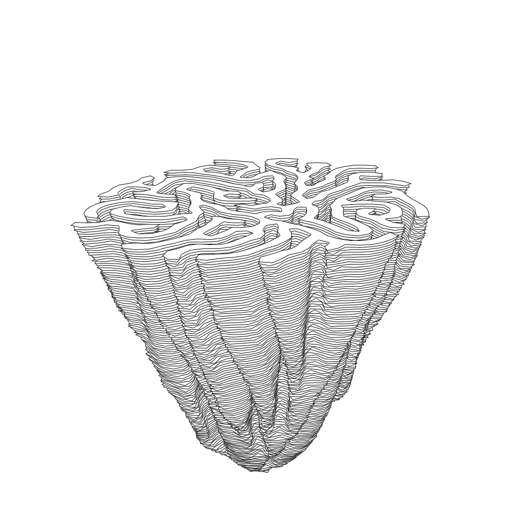 LL21 Differential Growth #36 by Lionel Lemarie