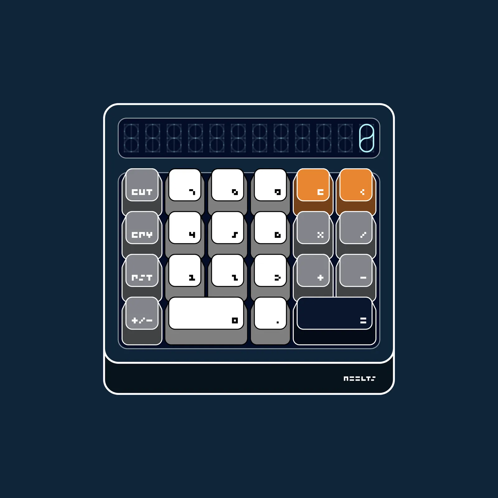 Tiny Devices #A: Calculator #110 by neelts