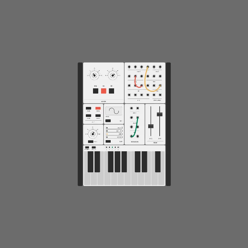 Modular synthesizer #20 by lomz
