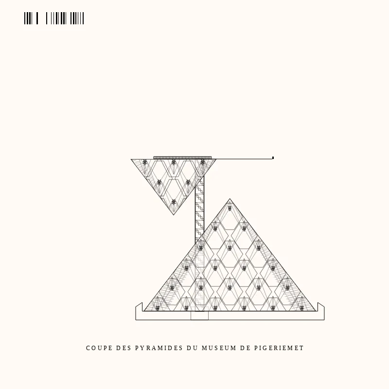 Glyphic - Pyramid scheme #50 by anaglyphic