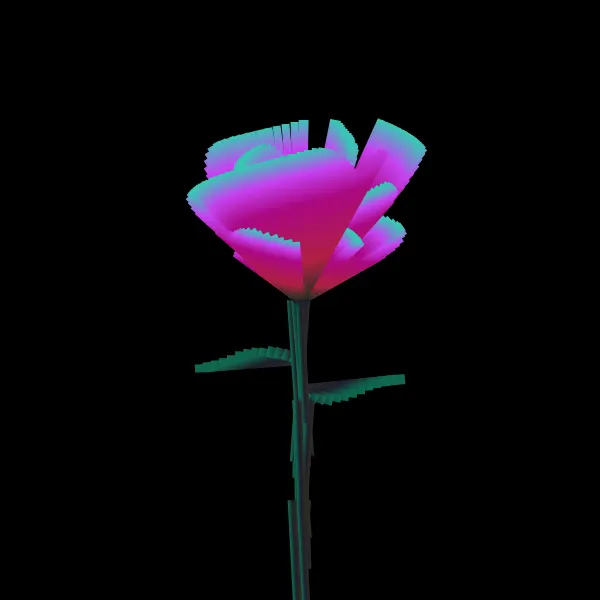 Digital Flower #20 by pixelfiller