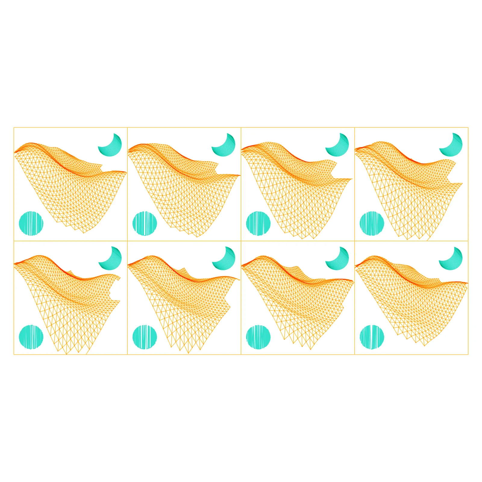 Plottable Wireframe (8 frames) #120 by greweb