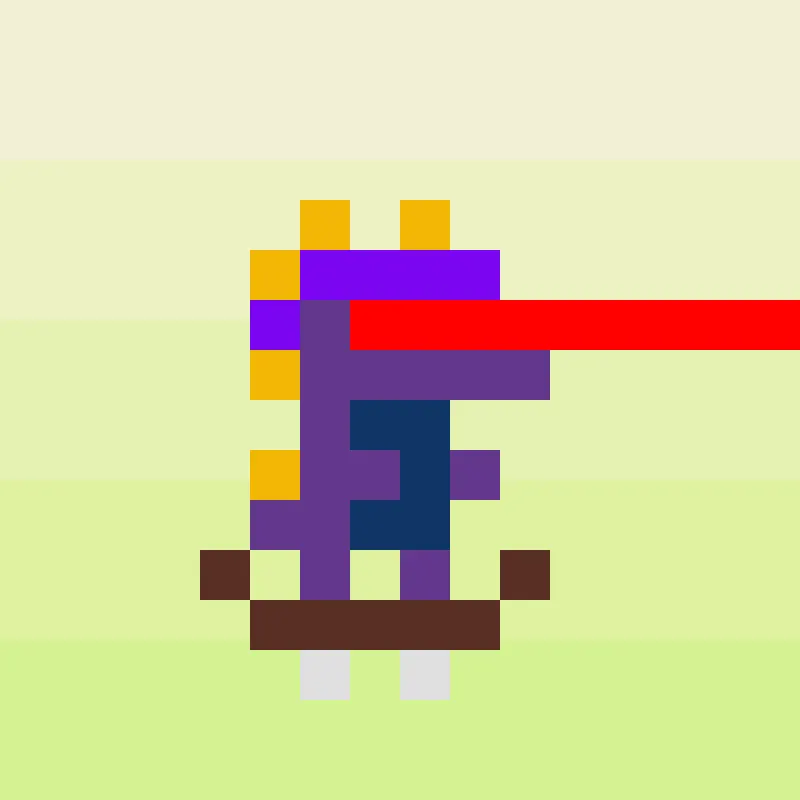 Coded Tiny Dinos #135 by CODE