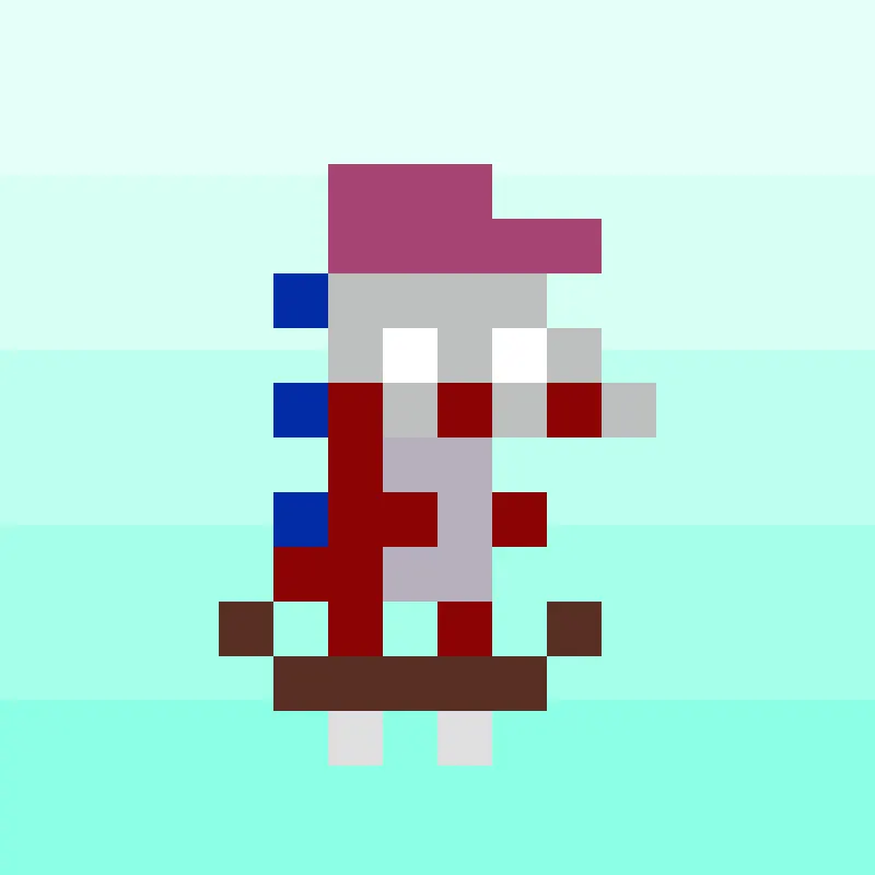 Coded Tiny Dinos #185 by CODE