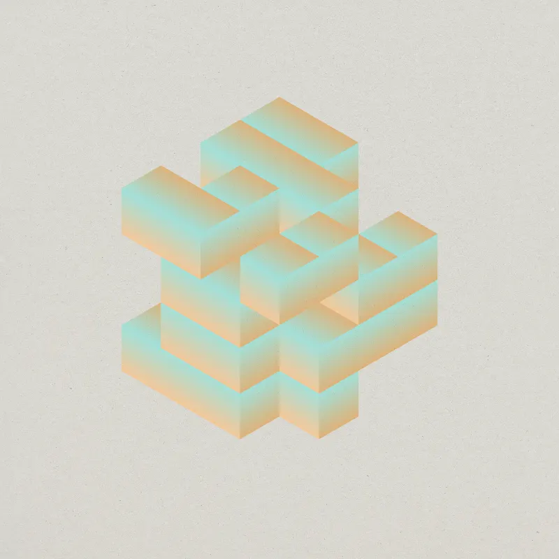 Gradient City #33 by radarboy3000