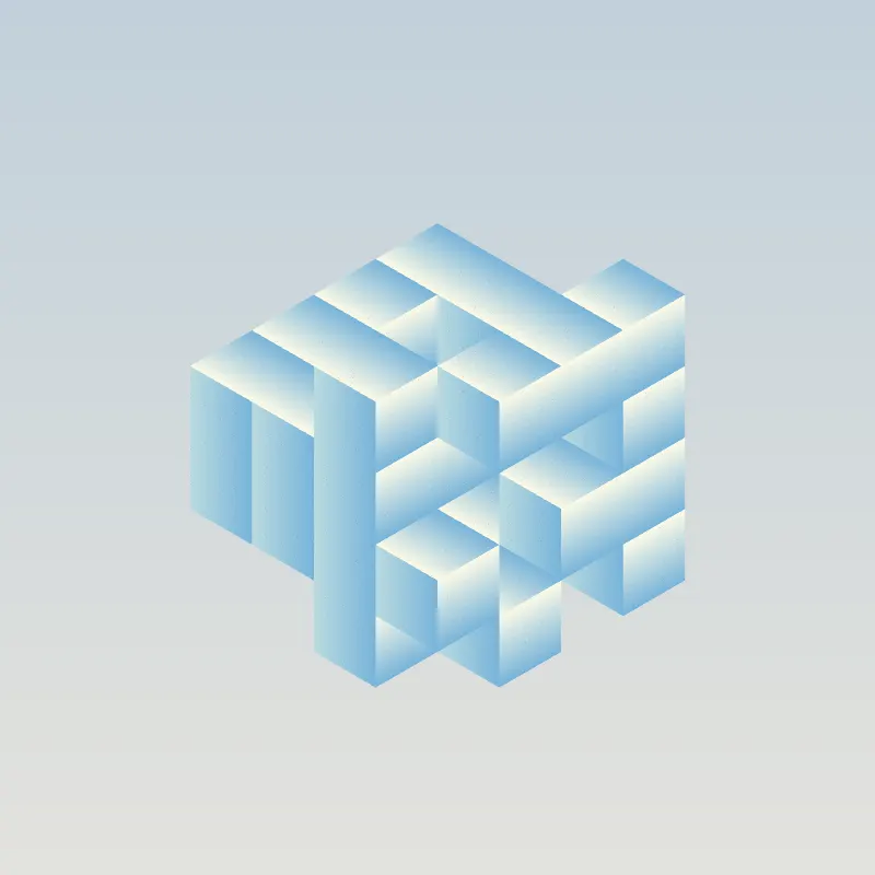 Gradient City #44 by radarboy3000
