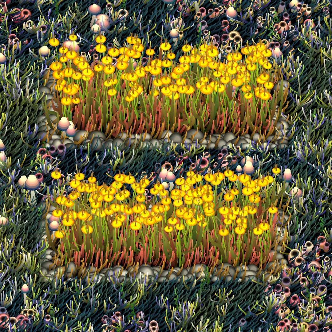 Noisy Gardens #83 by CCDDBB