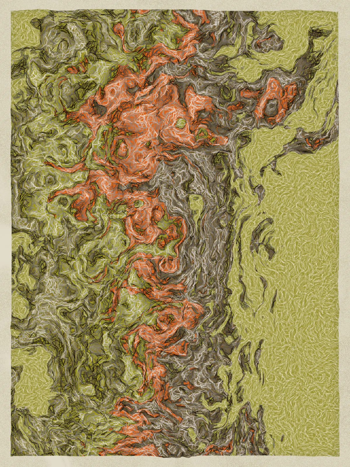 Primordial #92 by David Brice Allen