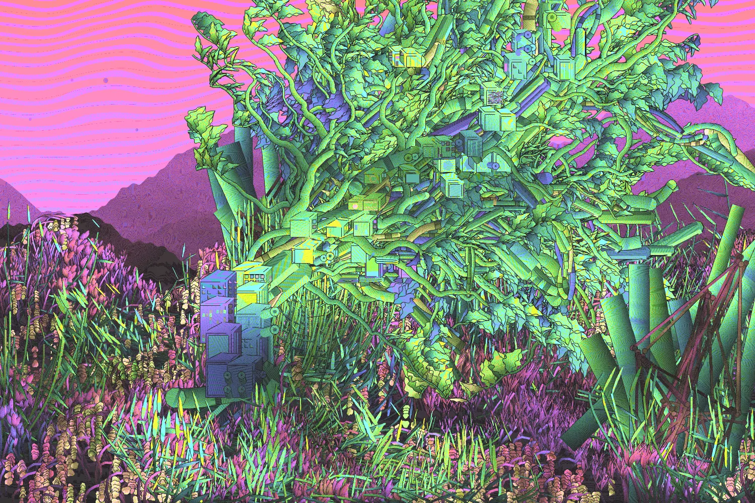 The Spectrum Of Nature #219 by MarkLudgatex