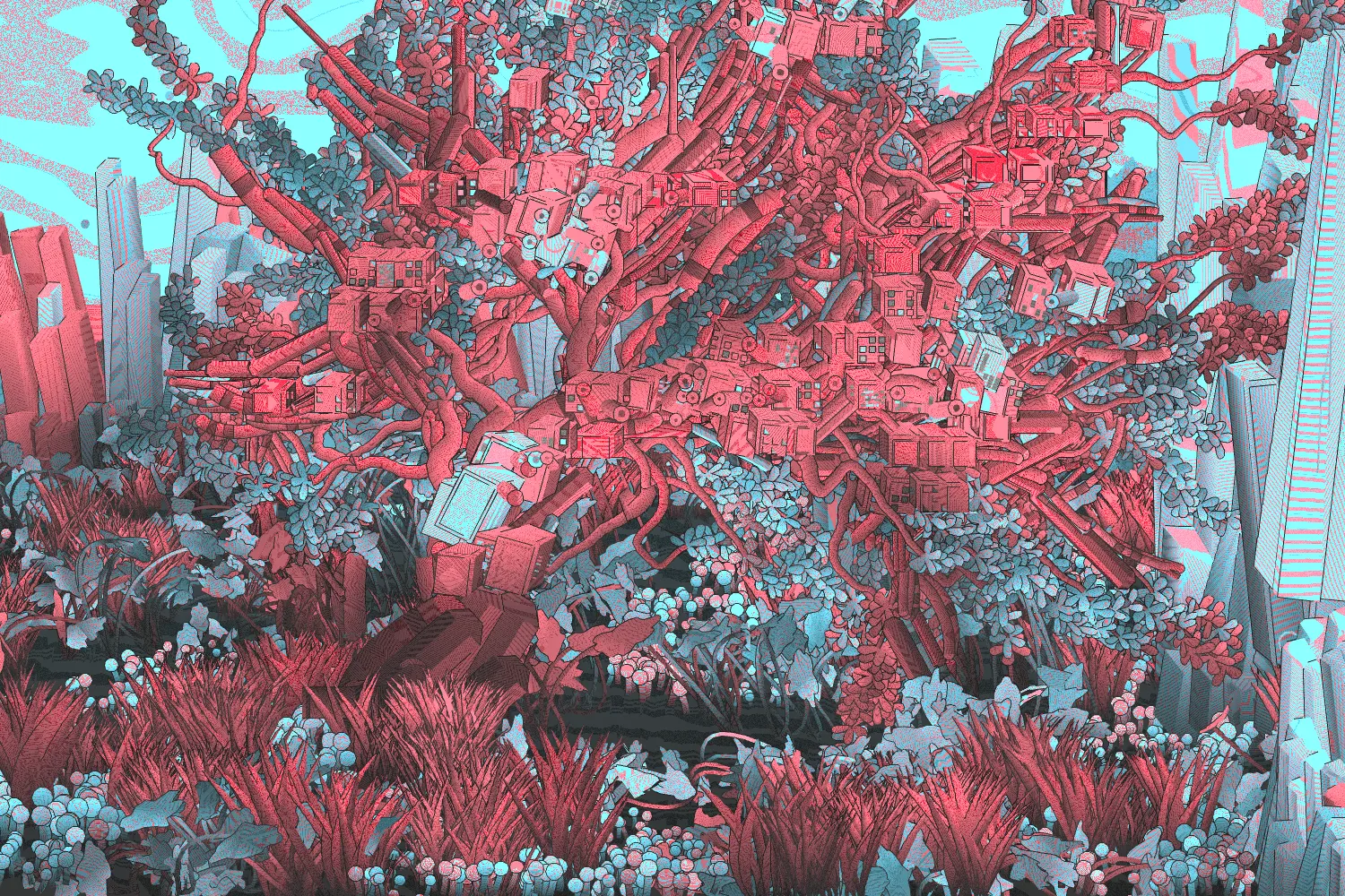 The Spectrum Of Nature #240 by MarkLudgatex