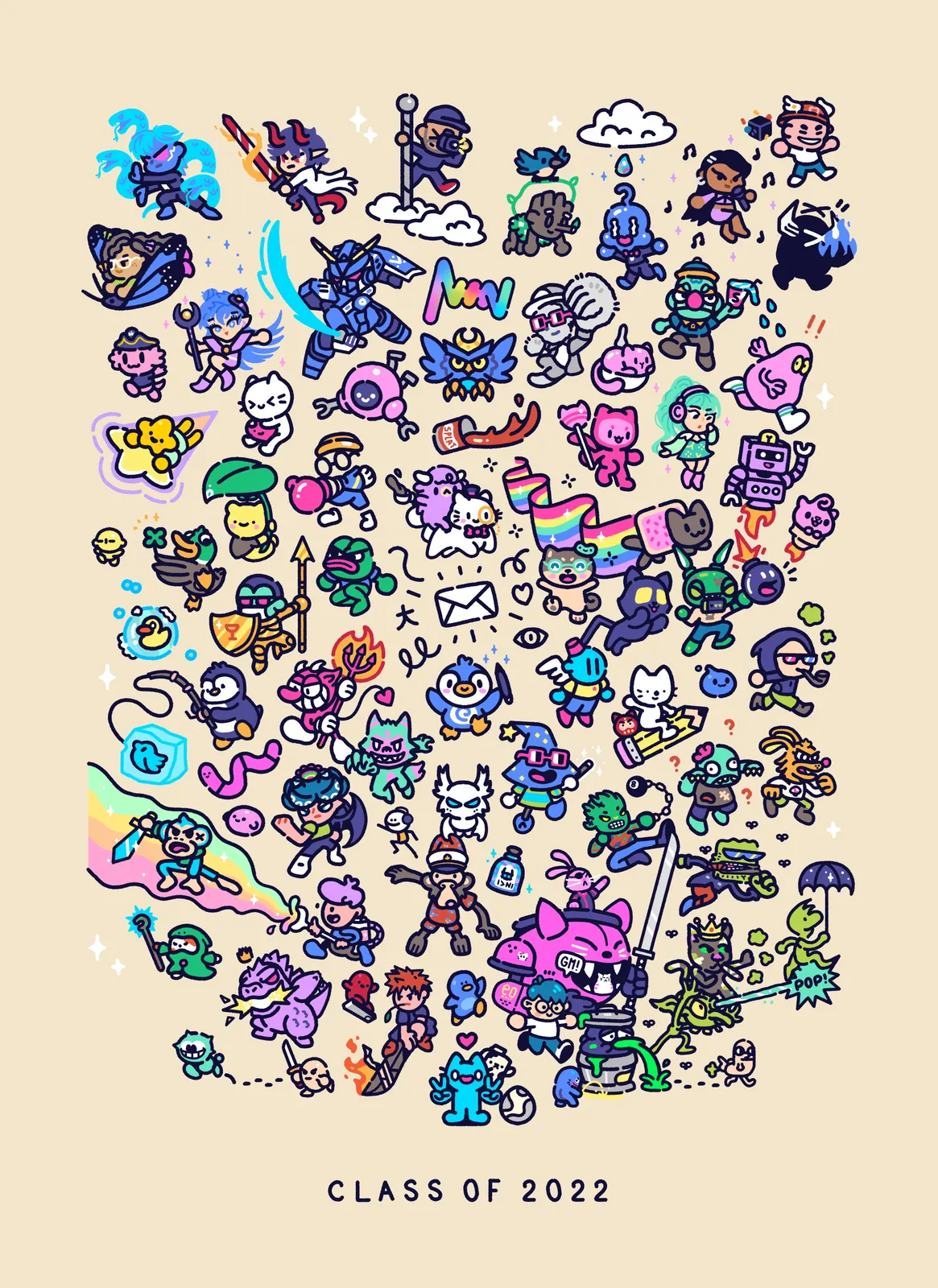 Class of 2022 by unknown artist