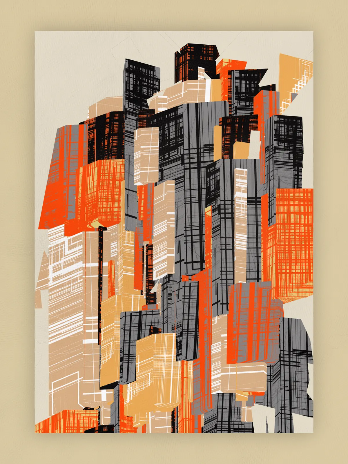 Fragments of Metropolis #9 by 0xma