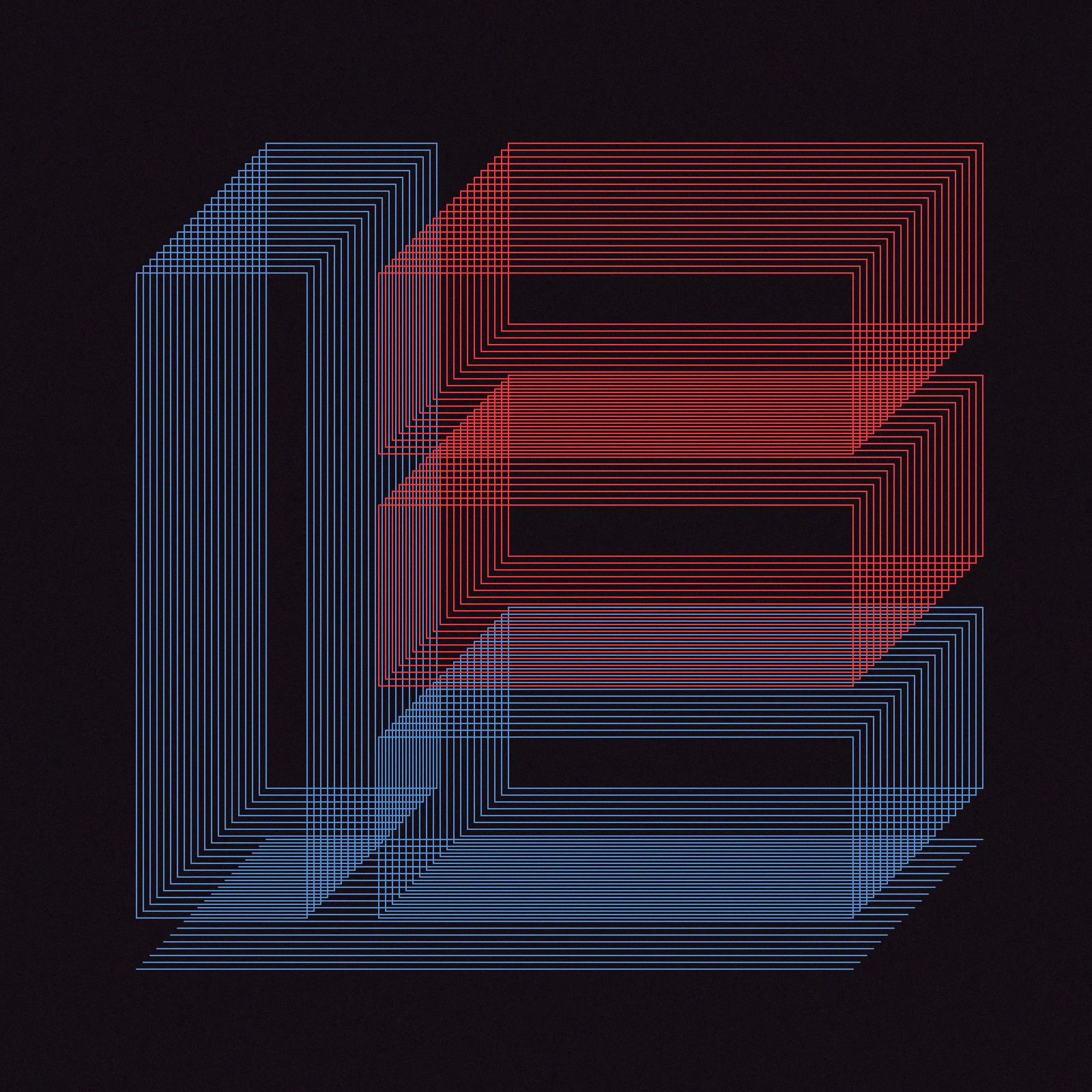 Stacking I - Genuary Edition #10 by P1x3lboy