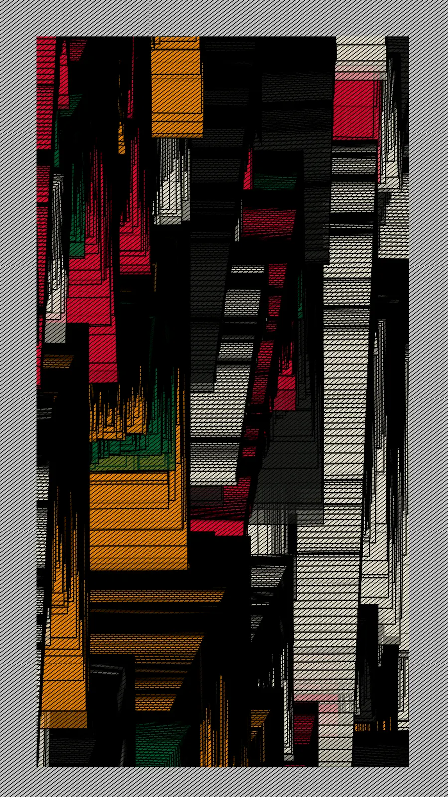 Cubist Chromatics #1 by VICIV