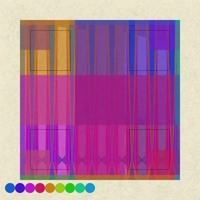 Polychromatic #217 by Mark Cotton