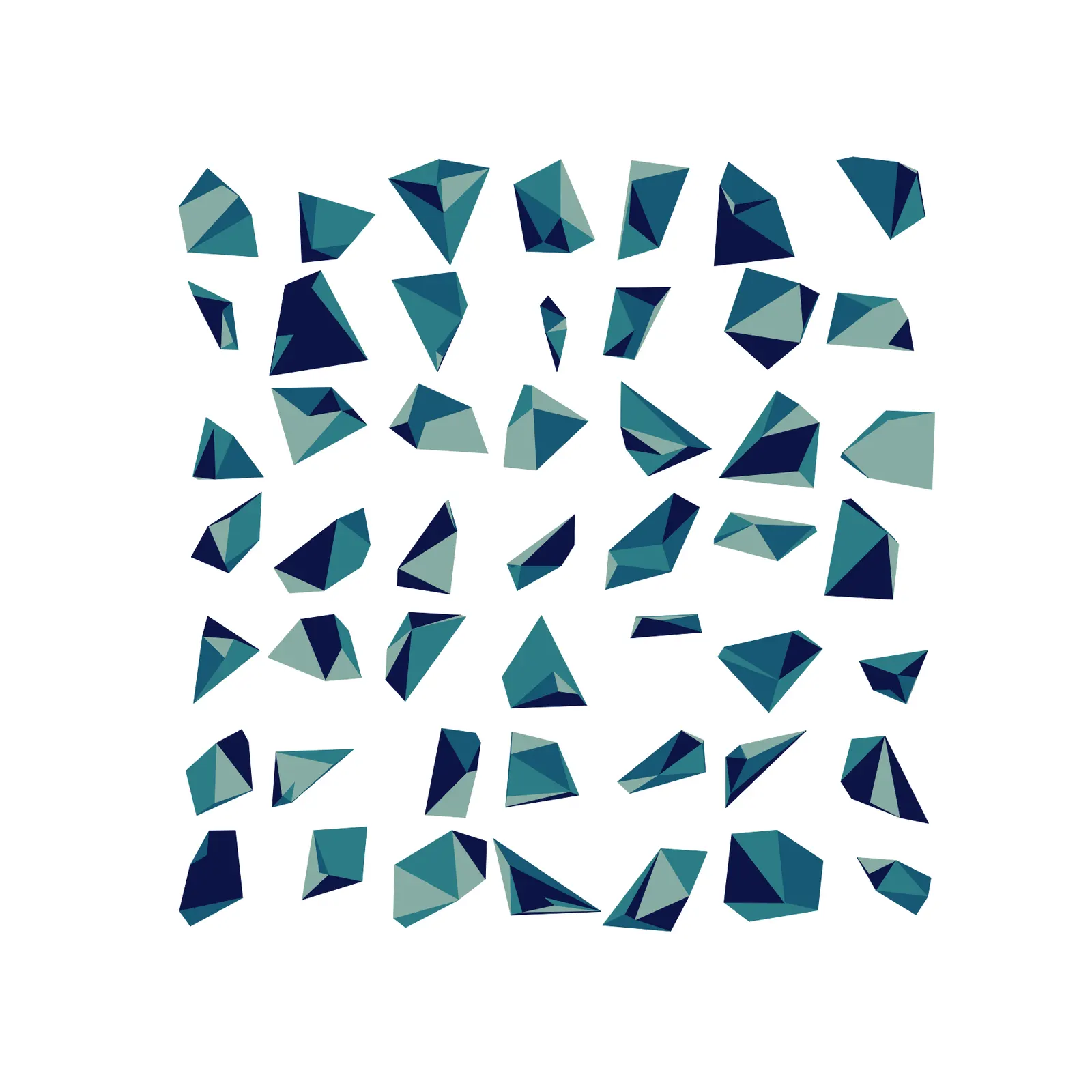 Delaunay Cripto Diamonds #6 by tuts