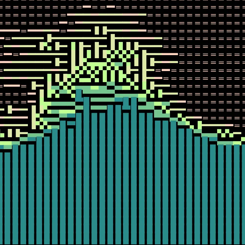 Abstractpolation #105 by pixelfiller