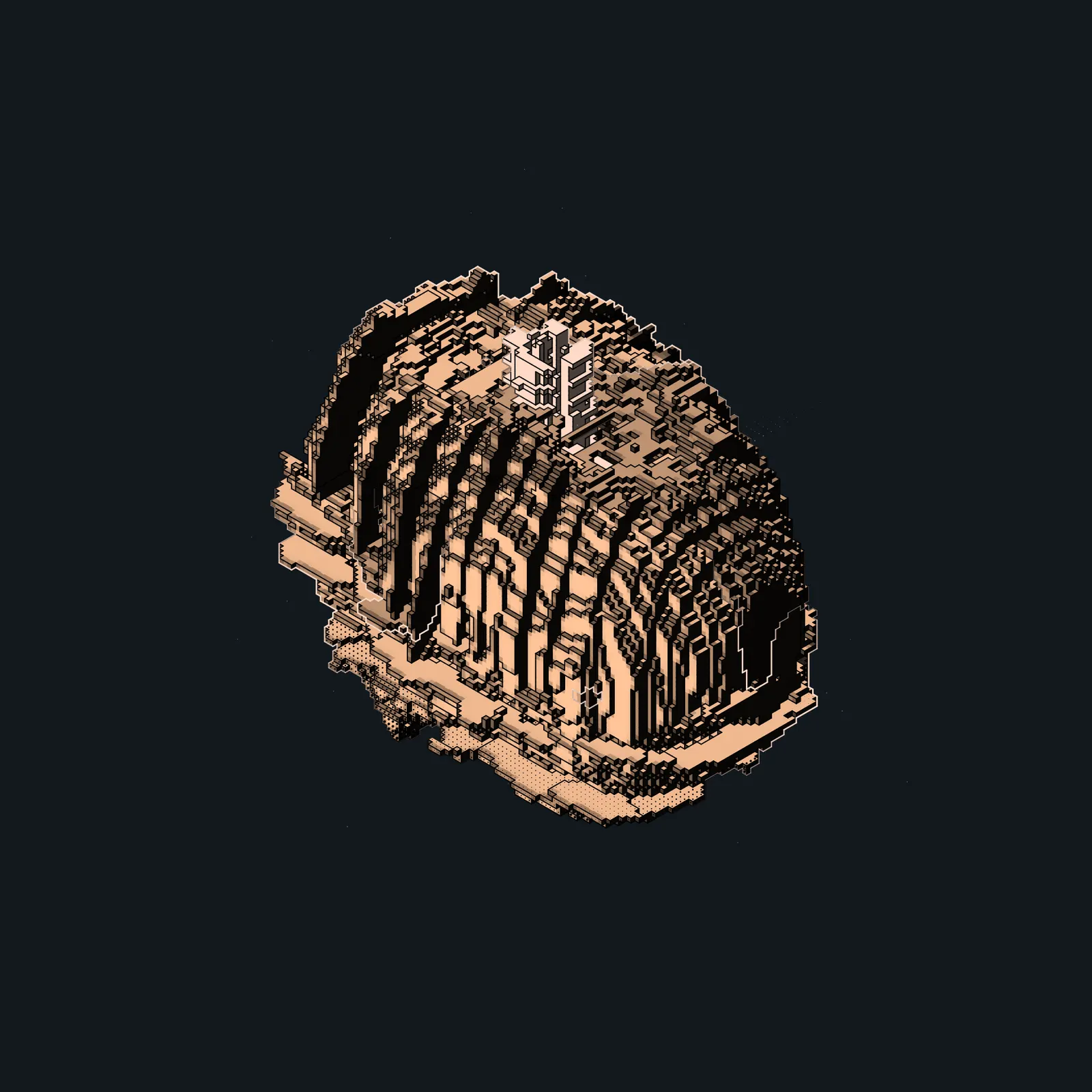 Force projection (Unrooted 230802) #101 by wblut