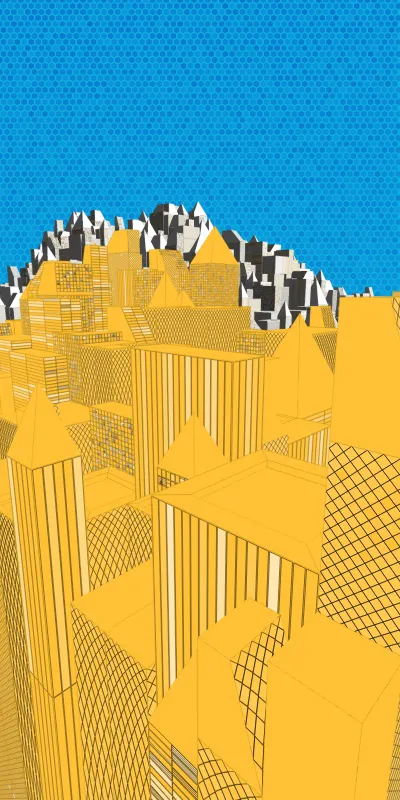 High City, Low City #52 by Monty Bartlett