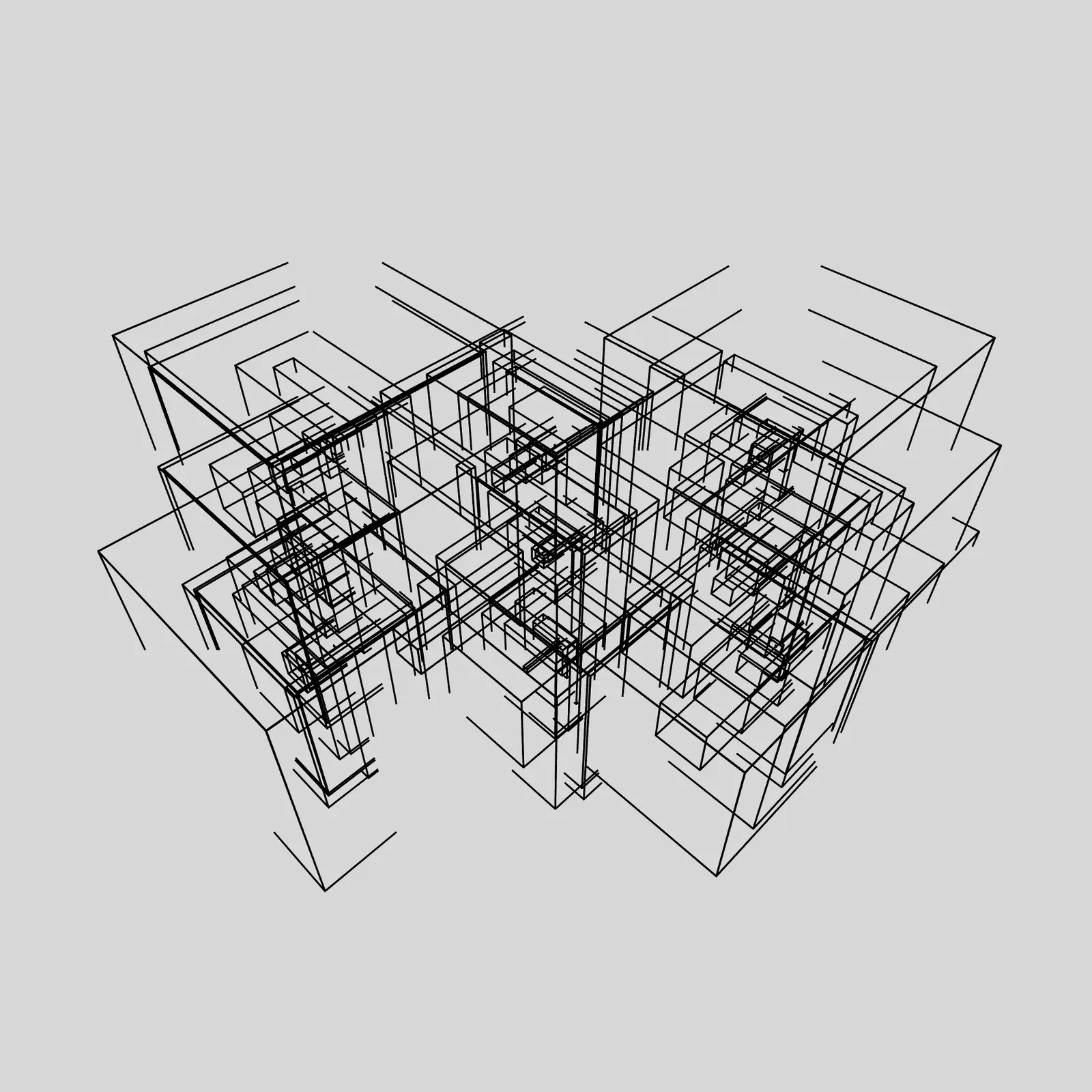 Intertwined Boxes #9 by fishthe