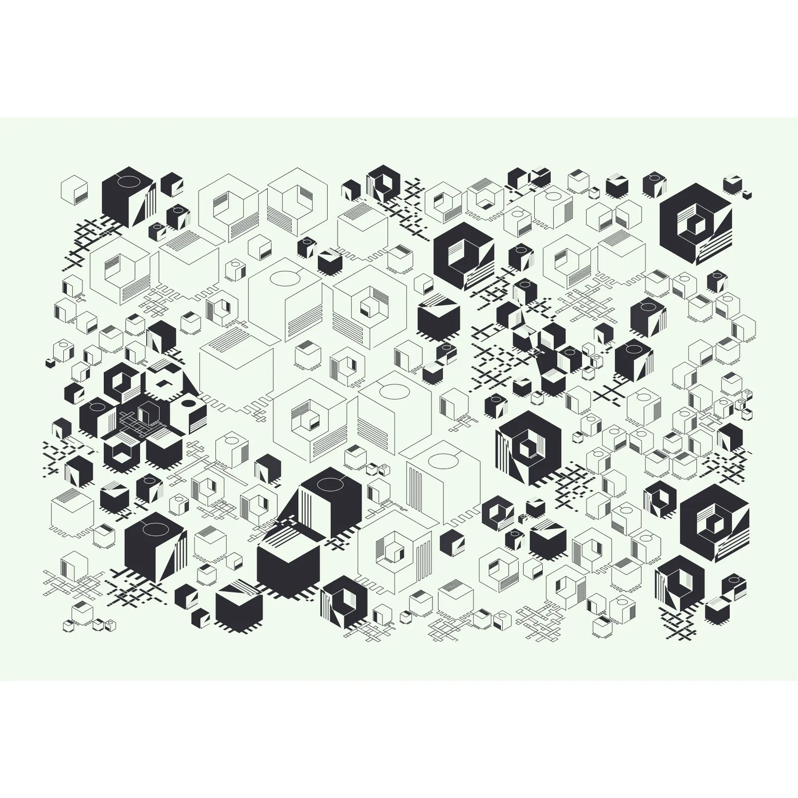 Self-healing concrete #58 by x0y0z0
