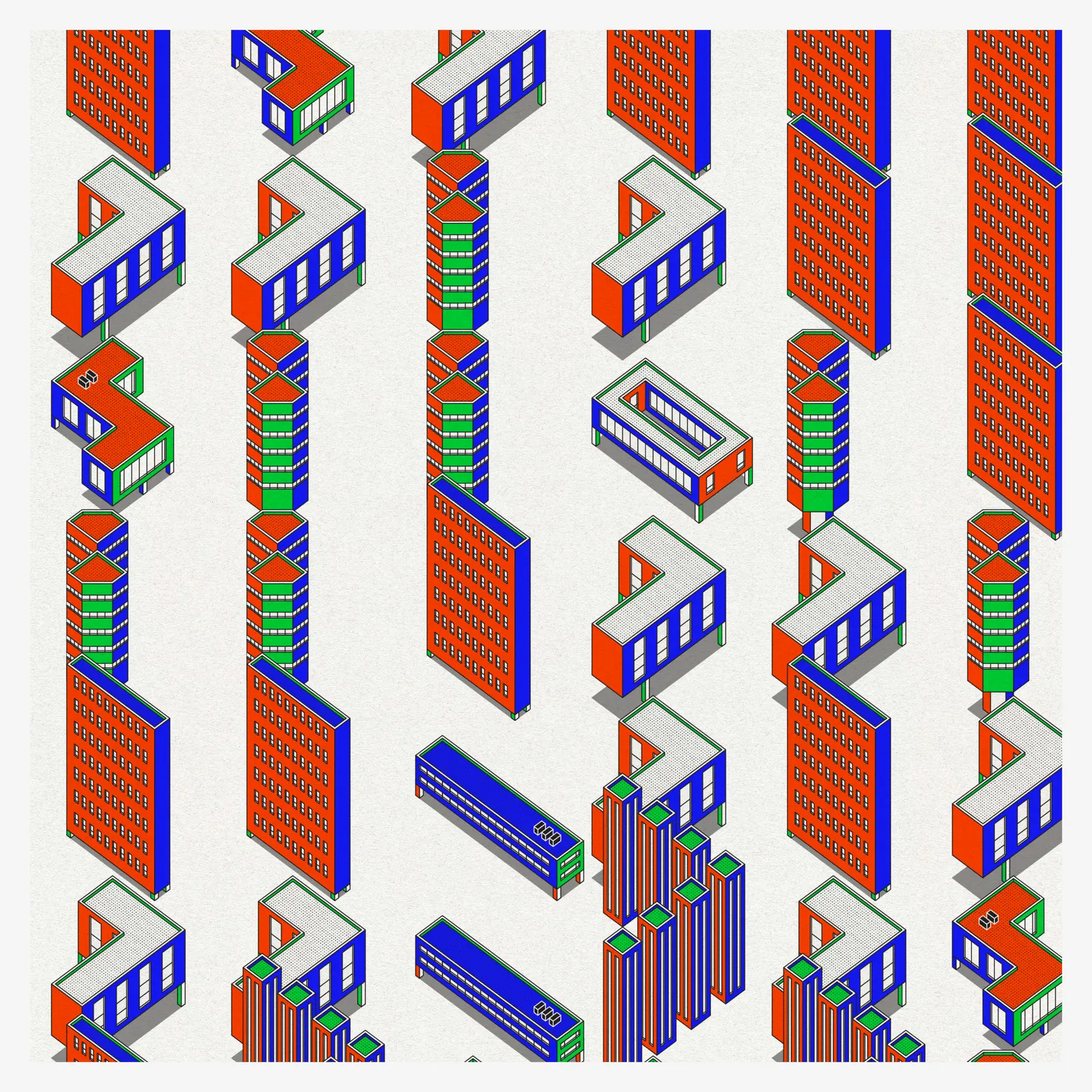 Bauhausstadt #98 by Andrew Strauss